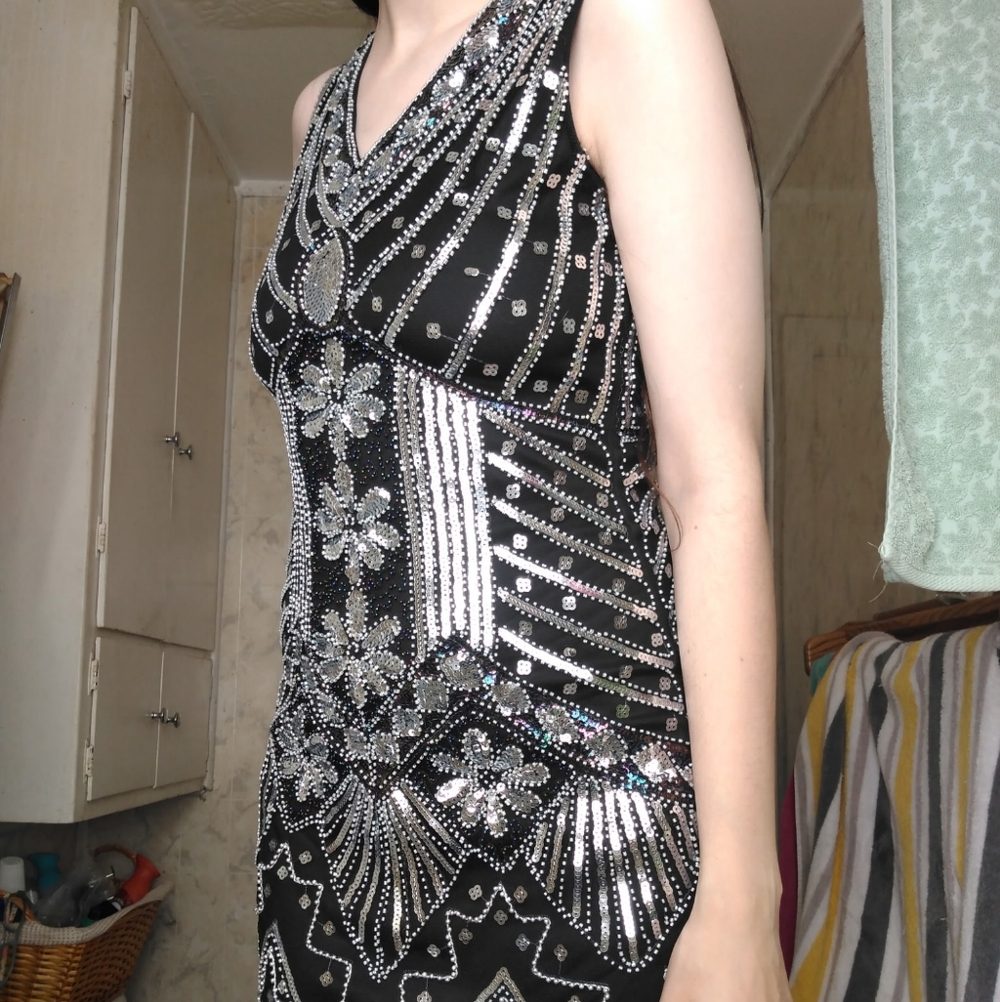 Sequin Flapper Dress - Picture 4 of 6